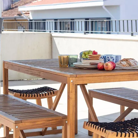 Morro Flat W Terrace By Lovelystay 加亚新城